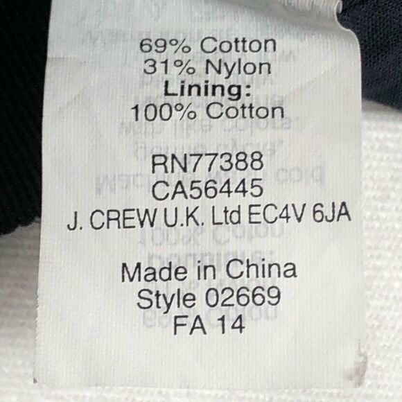 J. Crew Factory scalloped lace mini skirt, black, size 0, style 02669 - Picture 6 of 7